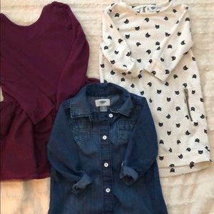 3T Old Navy dress bundle